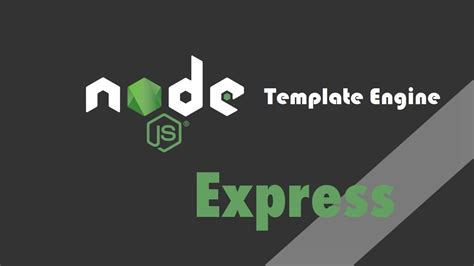 Node Template Engine