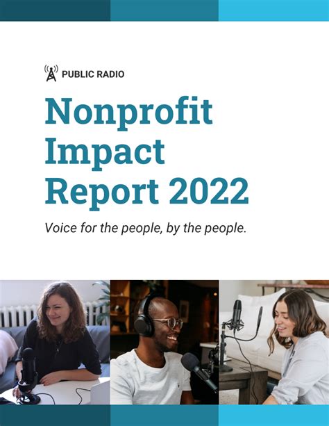 Nonprofit Impact Report Template