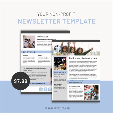 Nonprofit Newsletter Template