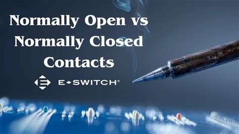 Normally Open Contact