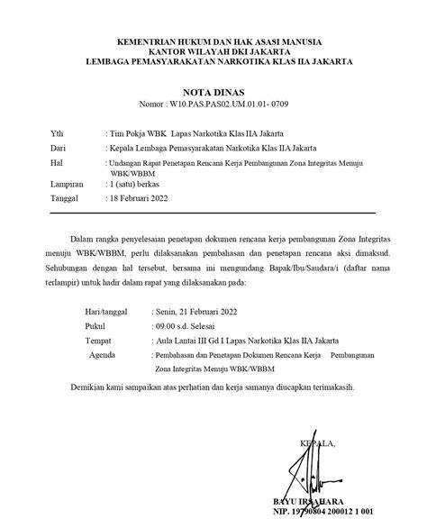 Nota Dinas