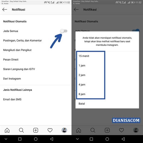 Notifikasi Instagram