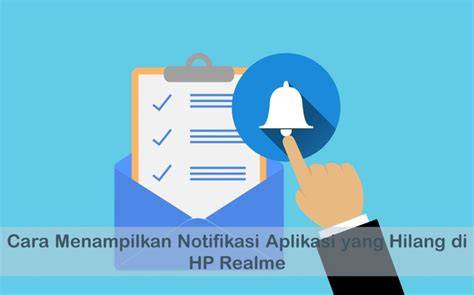 Notifikasi aplikasi Realme