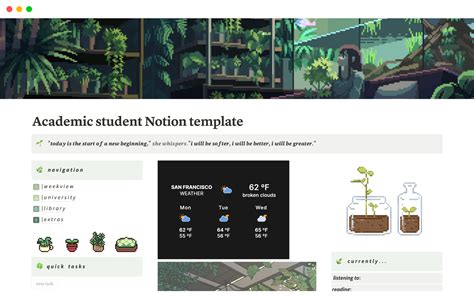 Notion School Template