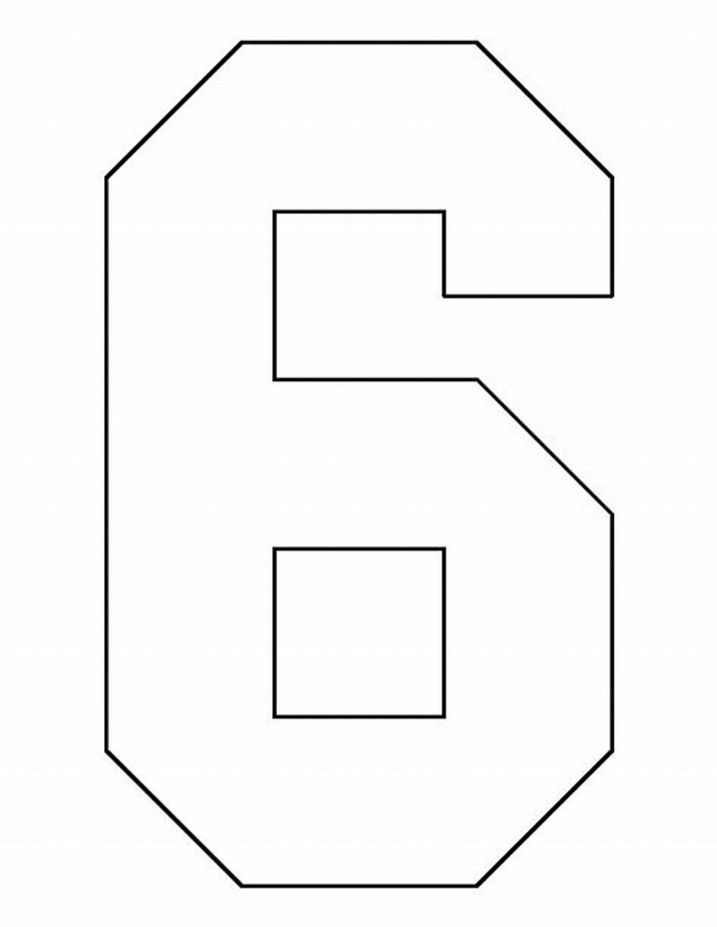 Number 6 Pattern