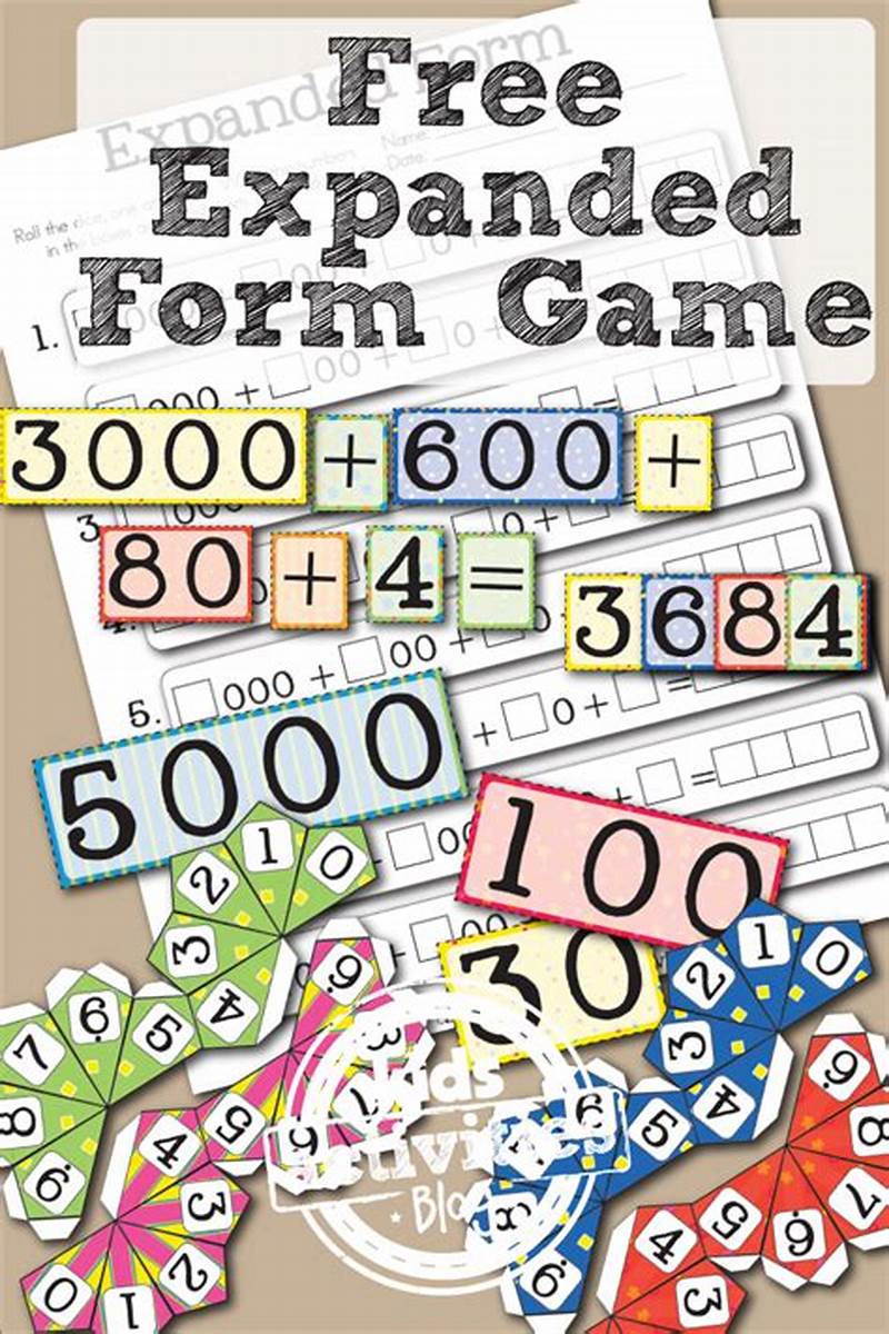 Numbers In Expanded Form Games