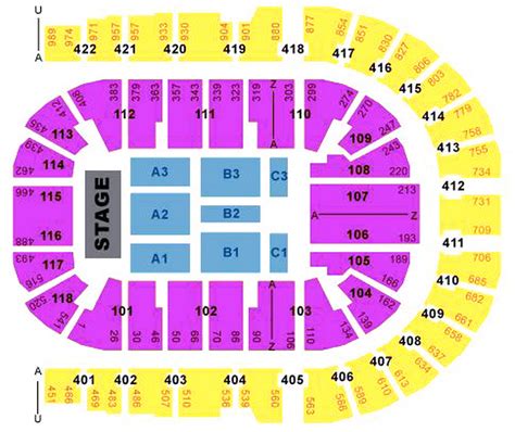 O2 Arena London Seating Chart