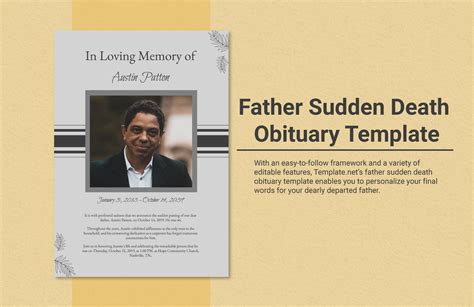 Obituary Templates For Father