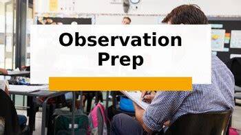 Persiapan Sebelum Observasi