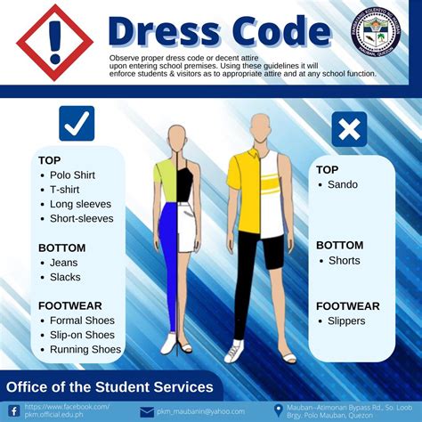 Observe Dress Code