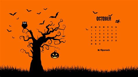 Calendar Halloween