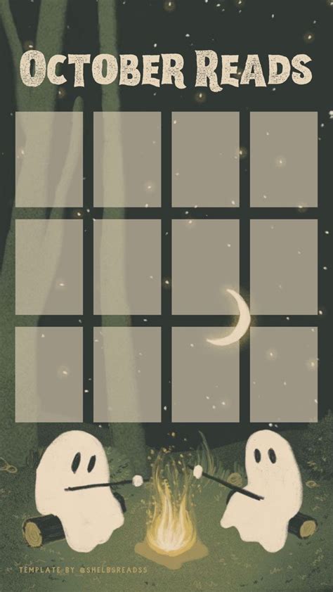 October Reads Template