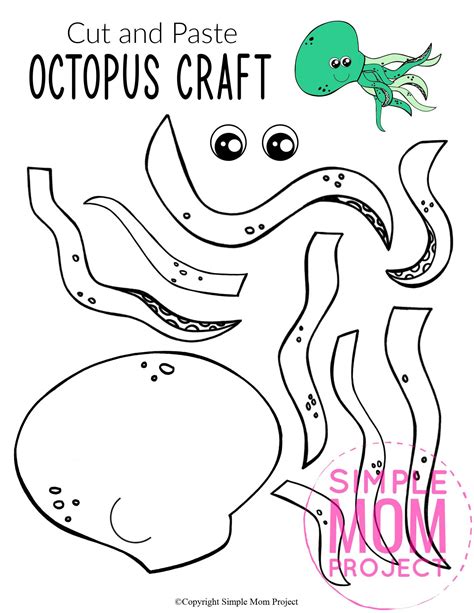 Octopus Craft Template