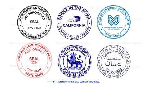 Official Company Stamp
