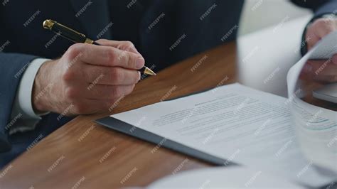 Official Documents Signing