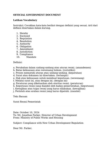 Official Document