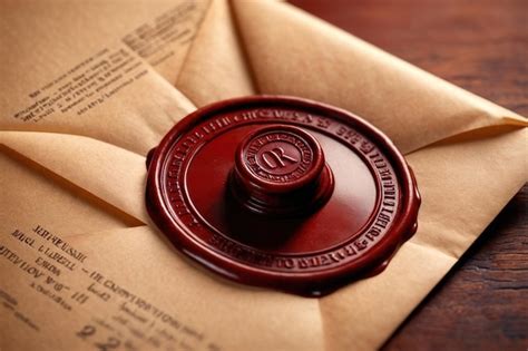 Official document seal