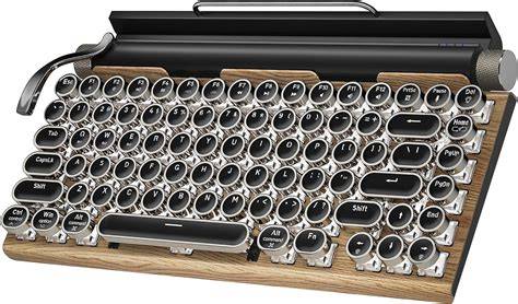 Old Mechanical Typewriter Keyboard