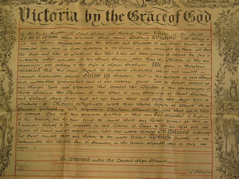 Old Royal Letter