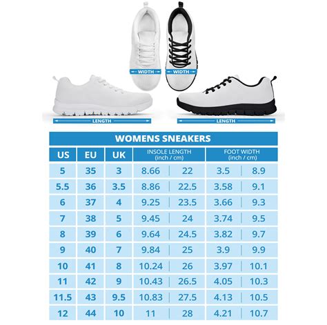 On Running Shoes Size Chart