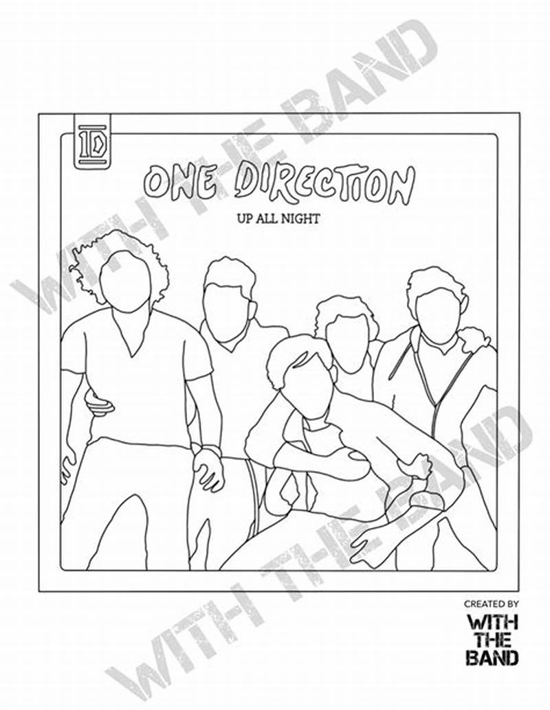 One Direction Coloring Book