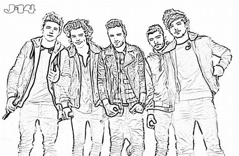 One Direction Coloring Pages