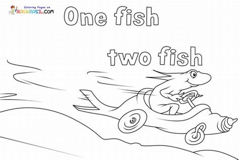 One Fish Two Fish Coloring