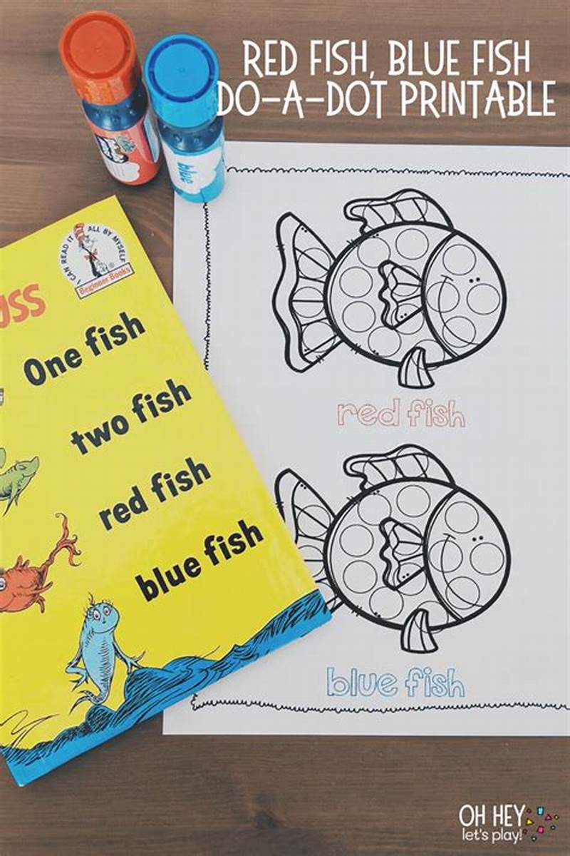 One Fish Two Fish Printable