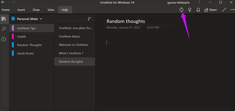 OneNote Error