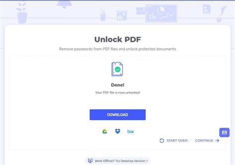 Online PDF Unlocker