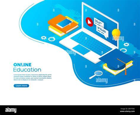 Online education concept