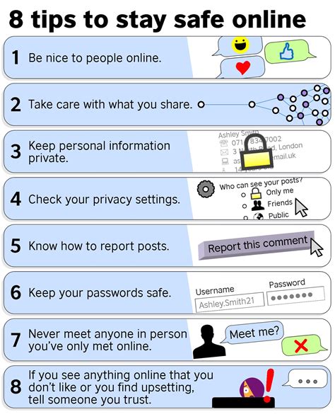 Online safety tips
