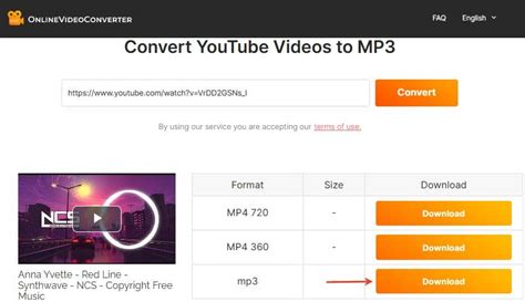 OnlineVideoConverter MP3