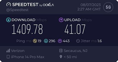Ookla Speedtest