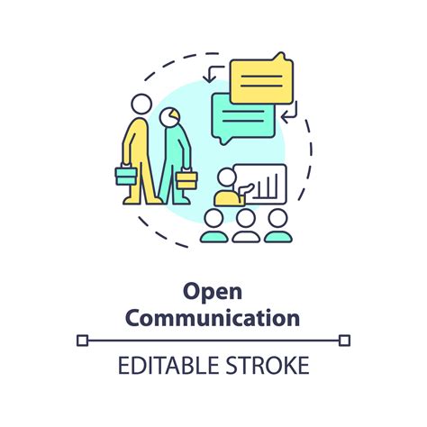 Open Communication Illustration