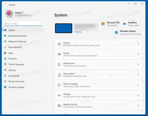 Open Settings App