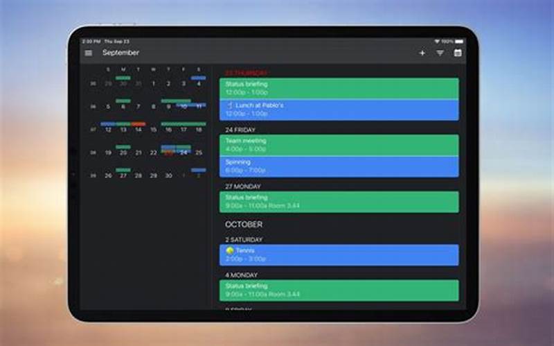 Open Source Calendar Program
