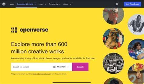 Openverse Copyright Free Content Search