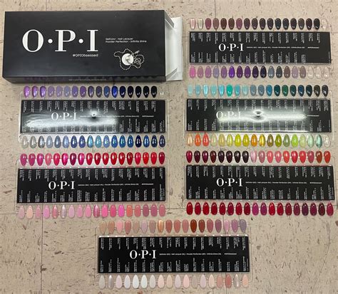 Opi Nail Gel Polish Color Chart