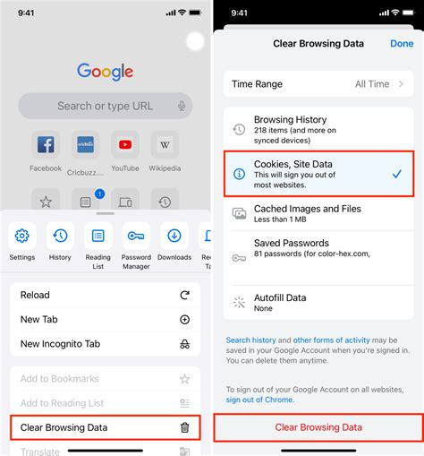 Optimize Browsing: Clear Cookies & Cache for Specific Sites