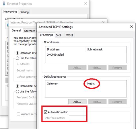 Optimize IPv4 Routing Automatic Metric Windows Server