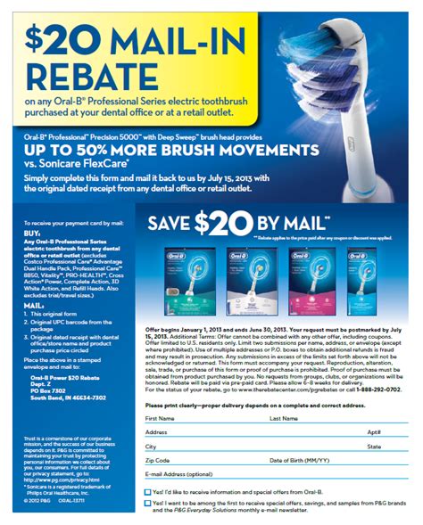 Oral B Coupons Printable