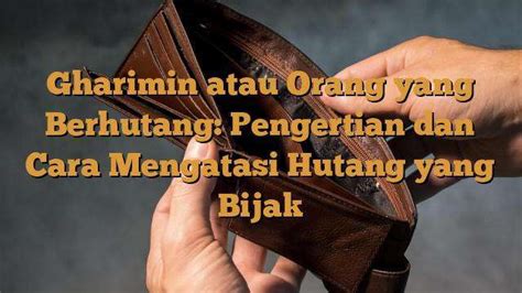 Orang Berhutang