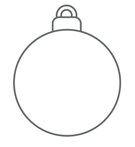Ornament Outline Printable