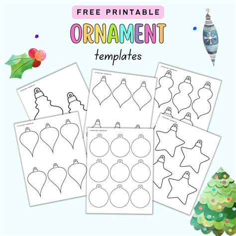 Ornament Template Free