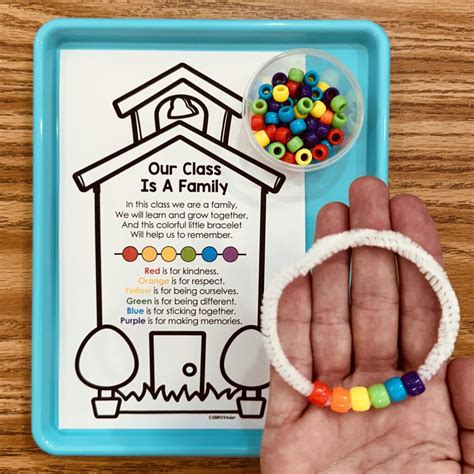 Our Class Is A Family Bracelet Printable