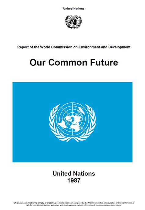 Brundtland Commission Report