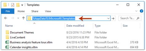 Outlook Templates Location