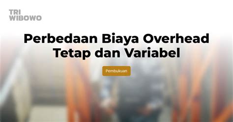 Overhead Tetap