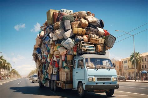 Overloaded Truck